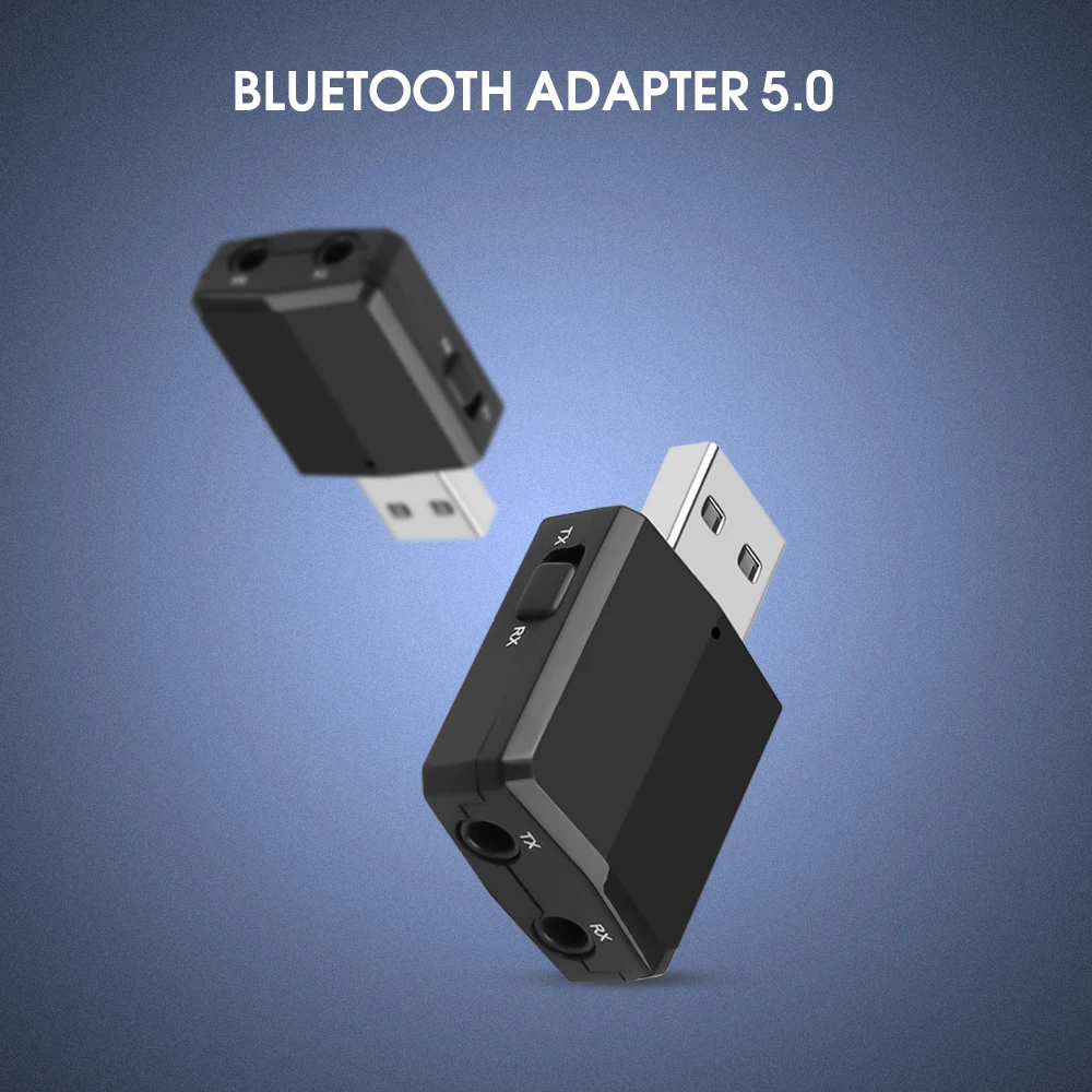 Портативный аудиоприемник BT5.0 ZF-169 Plus Usb музыка аудио адаптер приемопередатчика