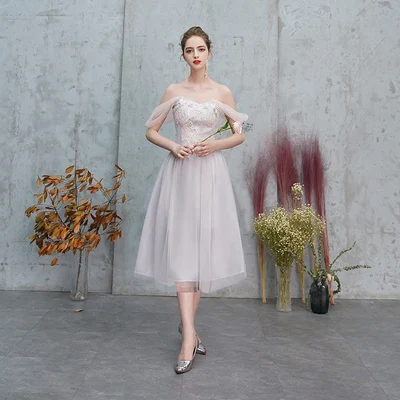 Свадебная вечеринка элегантное платье невесты Vestidos вышивка плюс Размеры Тюль