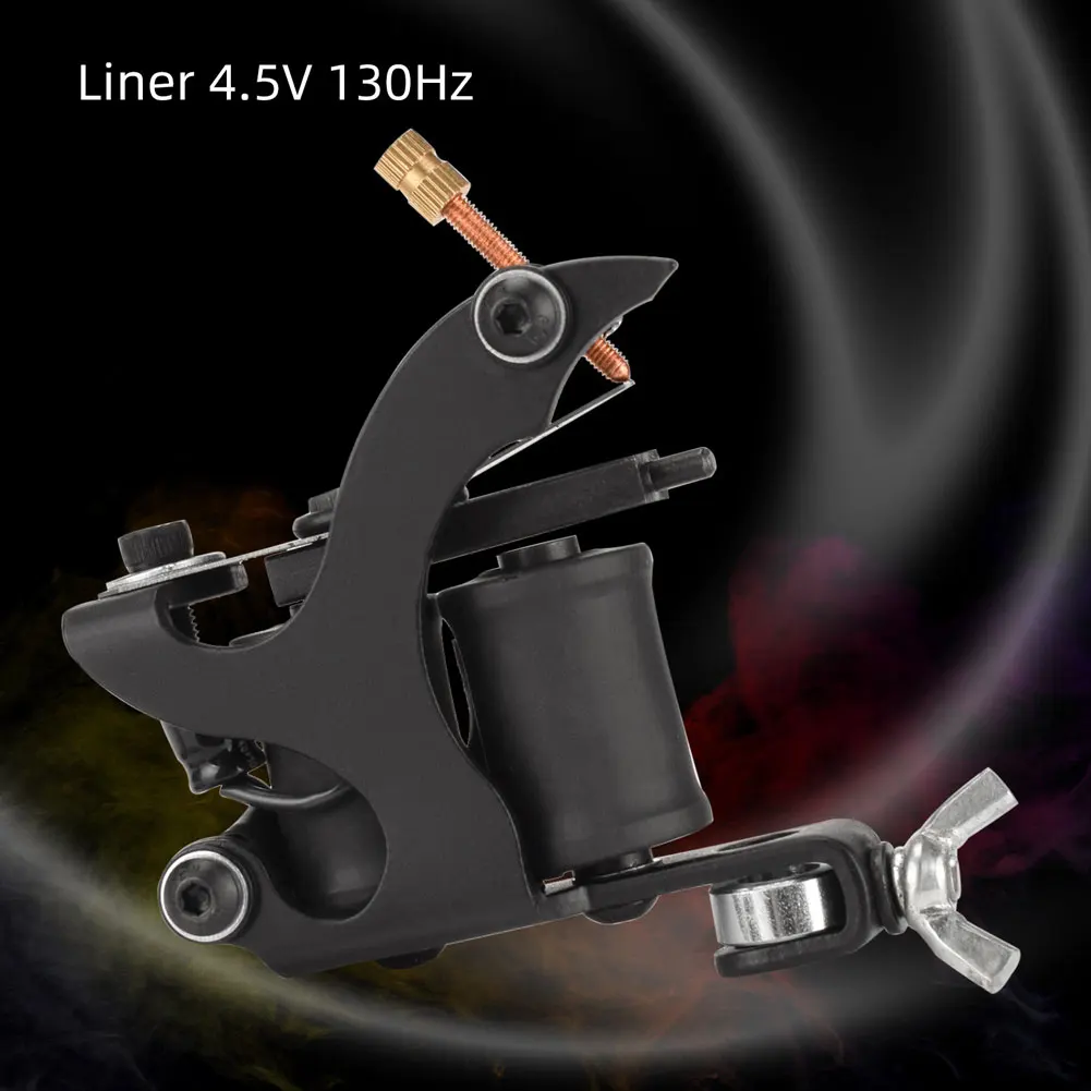 

Coils Tattoo Machine Professional Alloy 8 Wrap Body Art Line Shader (No Coil Wire) Beginner Top Shader Liner 1PCS Recommend!!!