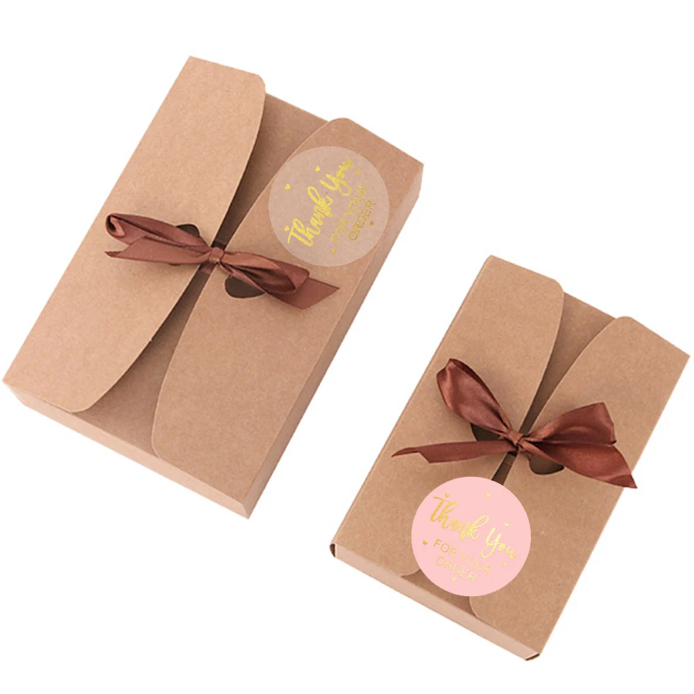 

500pcs round Transparent thank you sticker Scrapbooking material stationery stickers Wedding party envelope seal label stickers