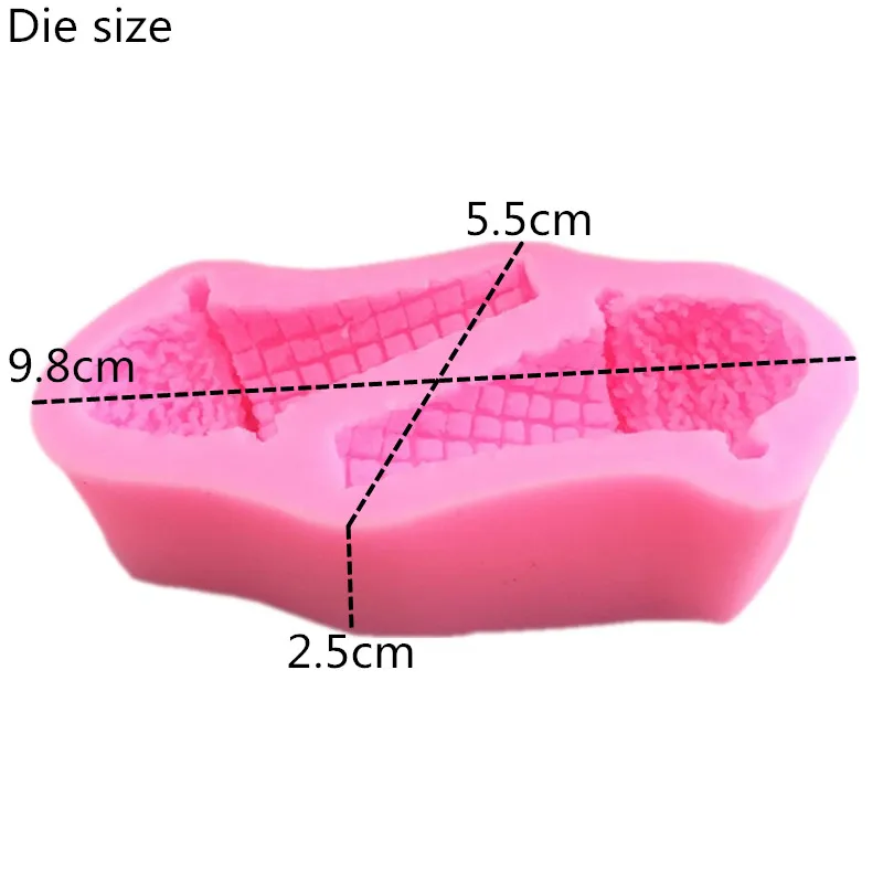 Силиконовая форма для мороженого 3D помадки DIY вечерние инструменты украшения
