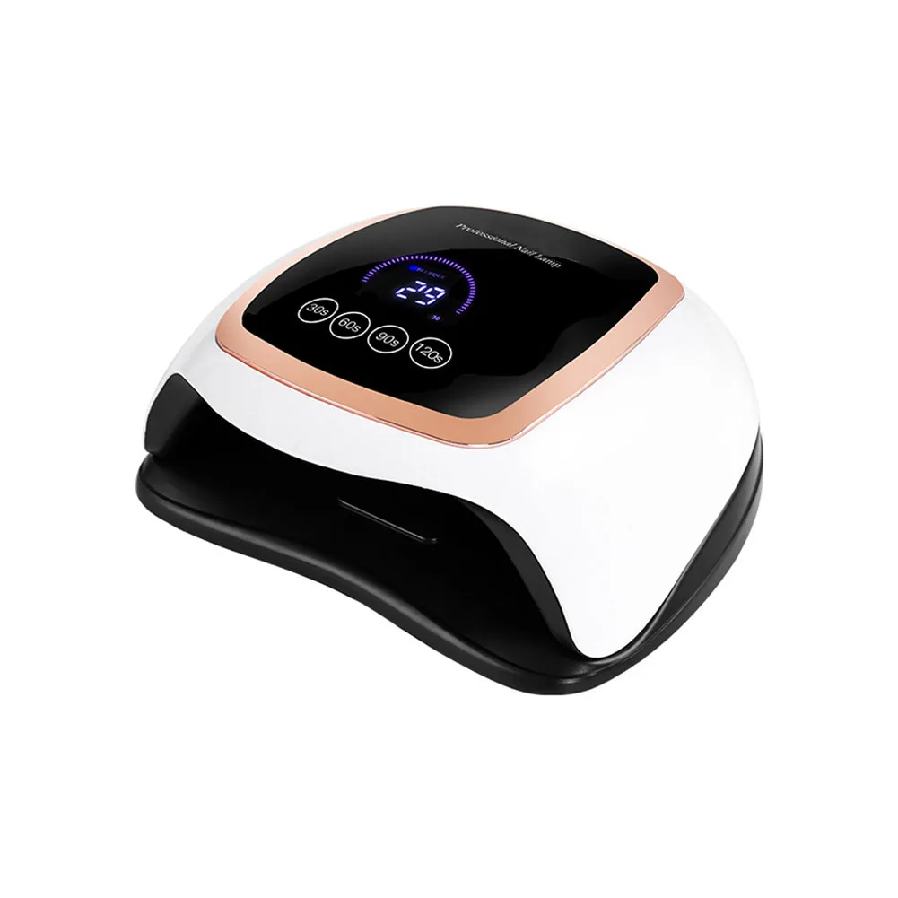 

168W Portable ABS With 4 Timers Professional Gift LED Lamp Removeable Base Nail Dryer Touch Screen Infrared Sensor Home Salon
