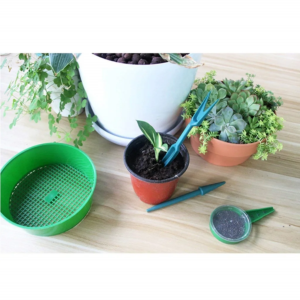 3mm MESH GARDENING COMPOST SIEVE RIDDLE 21CM DIA. GARDEN TOOL | Дом и сад