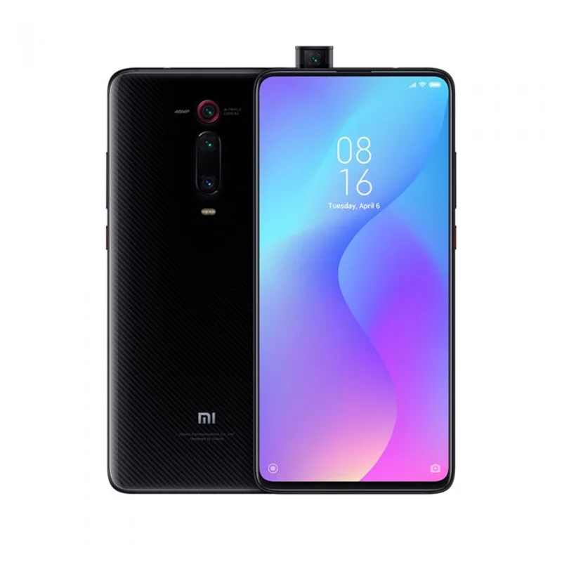 Черный Глобальная версия Xiaomi mi 9T Pro(Red mi K20 Pro) 6GB 128GB Snapdragon 855 NFC Смартфон 48MP Тройная задняя камера 4000mah - Цвет: Черный