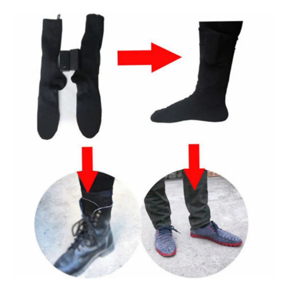 Носки с электрическим подогревом лыжные носки для мужчин и женщин зимние