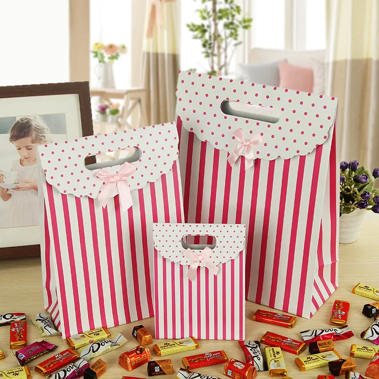 5 шт./компл. подарочные пакеты с ручками|bag f|bags withbags with handles |