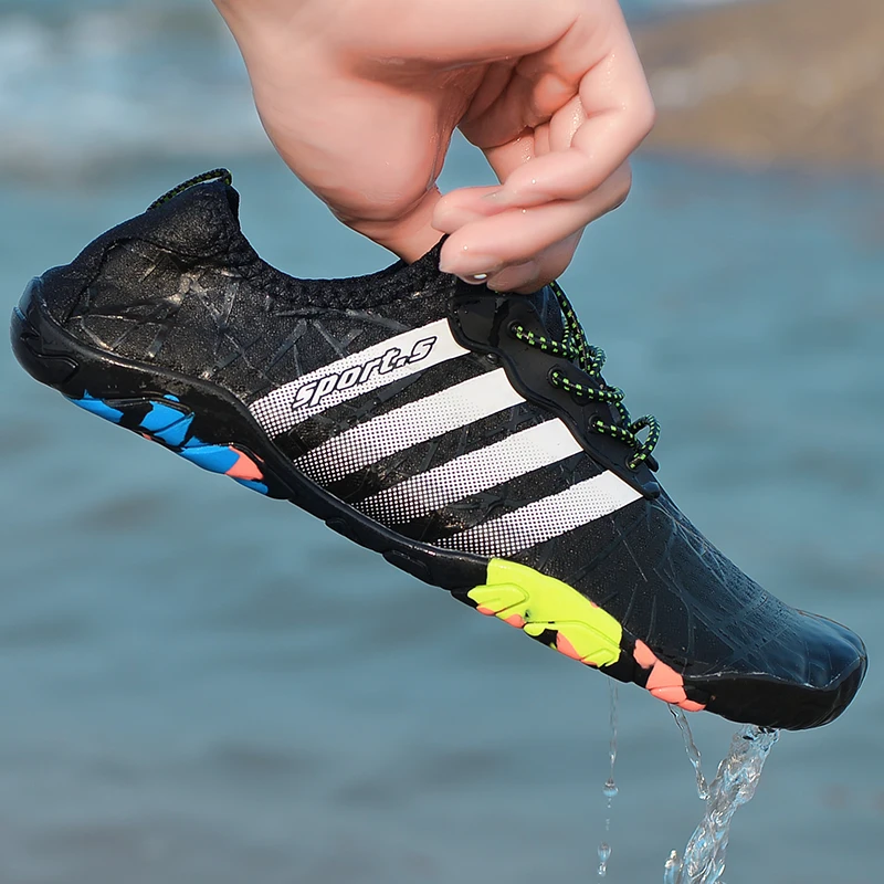 

Spring New Unisex Swimming Shoes Summer Beach Water Shoes Slipper Quick-Dry Aqua Shoes Men's Sneakers Lightweight Upstream Shoes