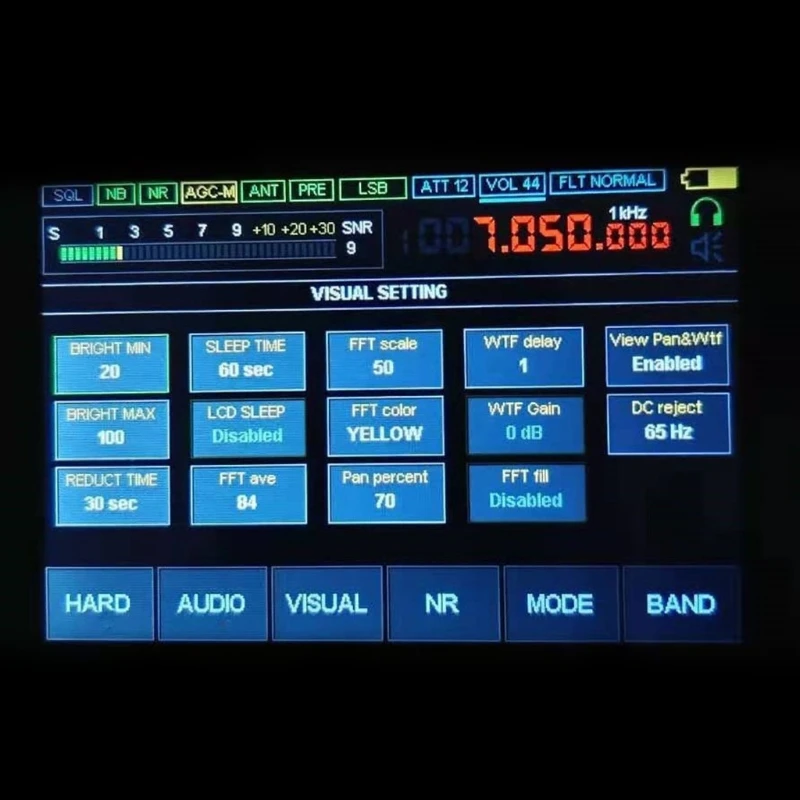Радиоприемник Malahit SDR 50 кГц-250 МГц малахит DSP коротковолновый радиоперезаряжаемый