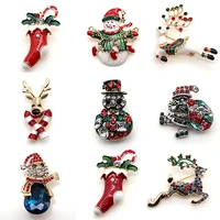 new fashion boots shoes christmas brooch shipping brooch rhinestone brooch stone color brooch jewelry for christm