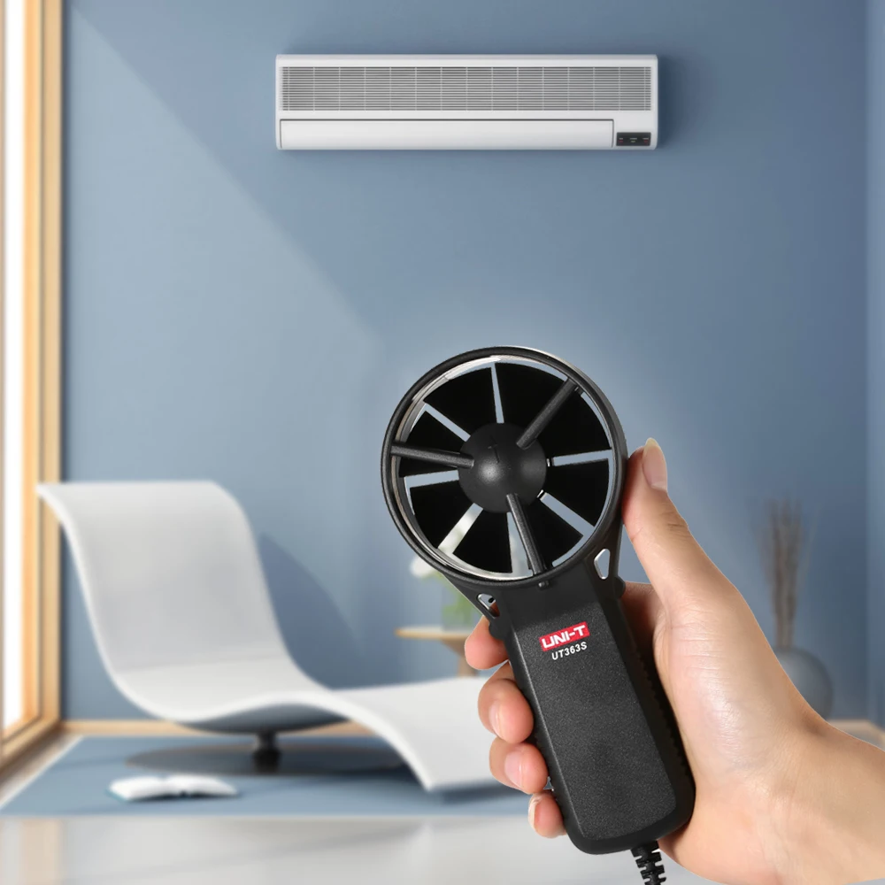 UNI-T UT363S Mini LCD Digital Anemometer Handheld Wind Speed Meter Air Velocity Temperature Tester | Инструменты