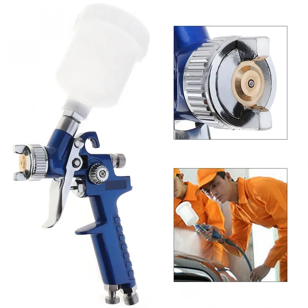 Мини ручка H 2000 пневматическая машина Краски пистолет распылитель с 0 8 мм Диаметр
