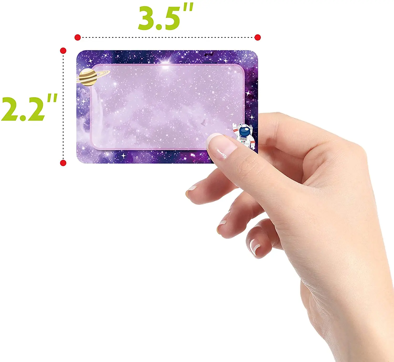 Именная наклейка 150 шт. / Рулон мультяшная планета растительный узор герметичные