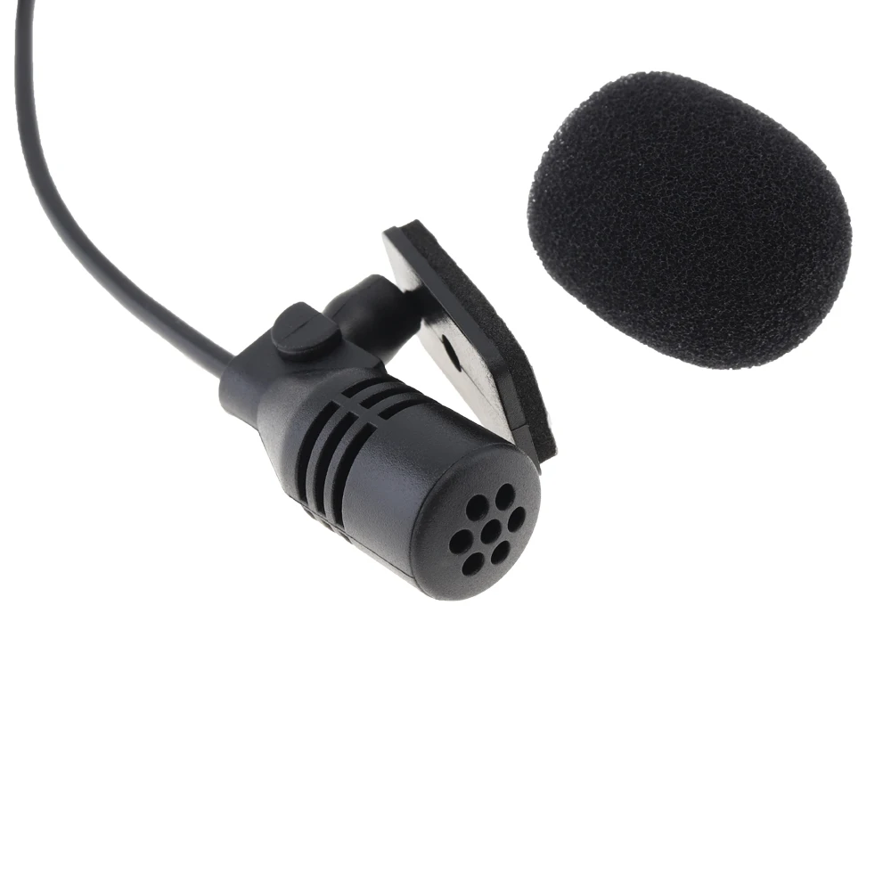 ПВХ проводной 3 5 мм стерео мини м автомобильный Микрофон внешний микрофон