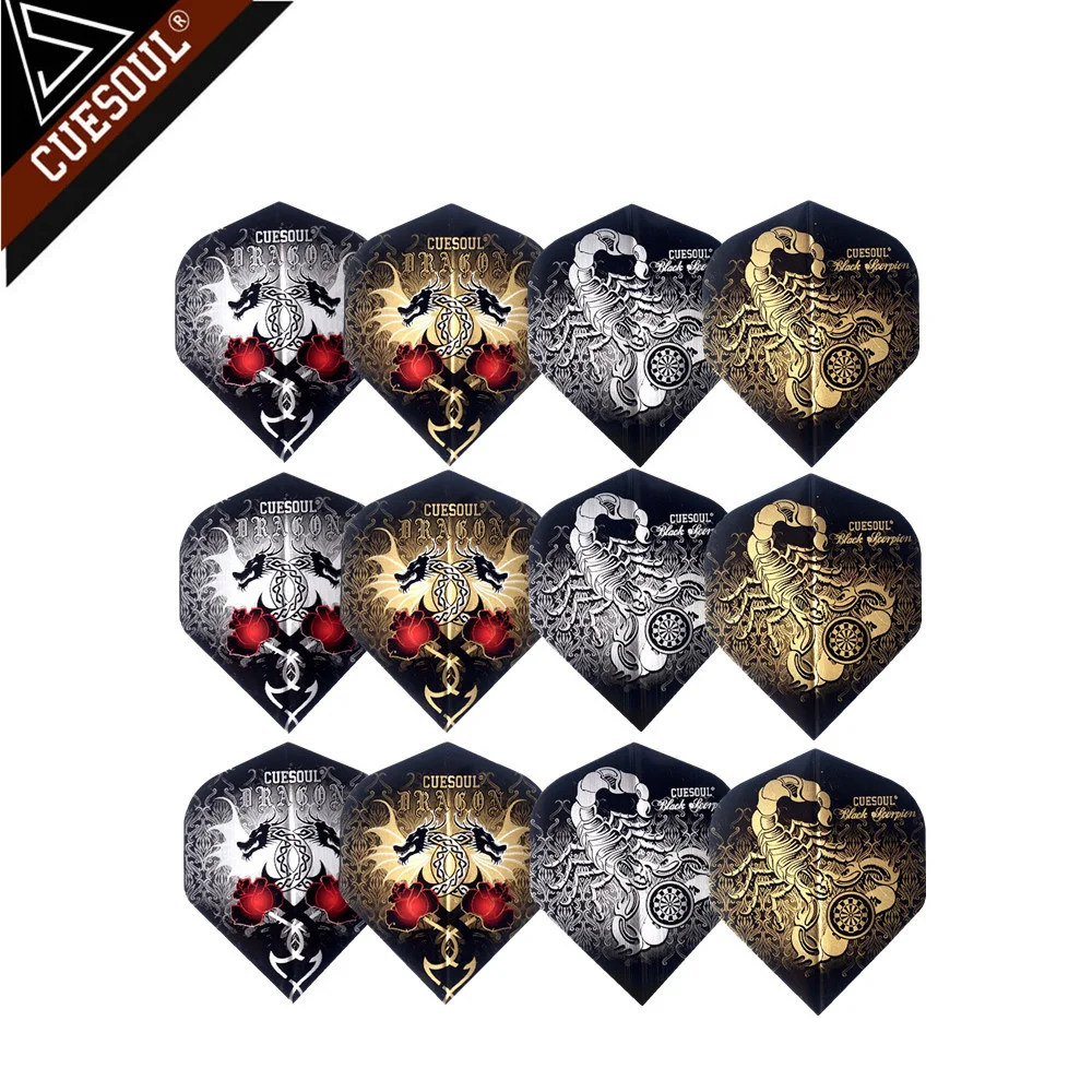 Дротика с искусственными крыльями 3 шт. (Доступно 4 типа) | Спорт и развлечения