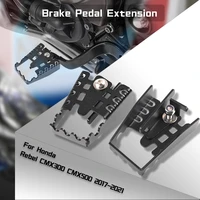 brake lever extension pedal step tip plate enlarge extender for honda rebel cmx300 cmx500 2017 2021 2020 2019 2018 rebel 300500