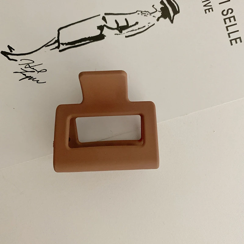 

Модные женские заколки-крабы для волос, однотонные маленькие заколки для волос, головной убор, Дамский инструмент для укладки волос, головн...