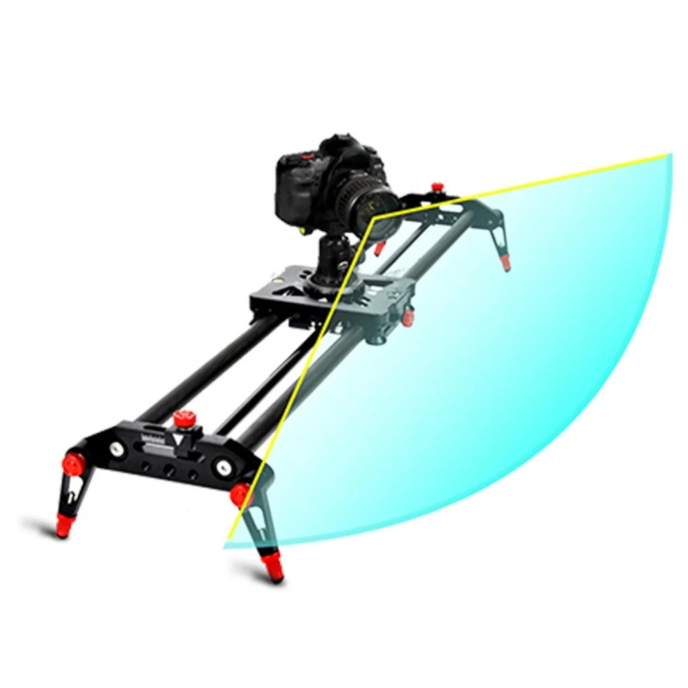 

China professional slider camera carbon fiber auto pan time lapse 120cm dslr slider