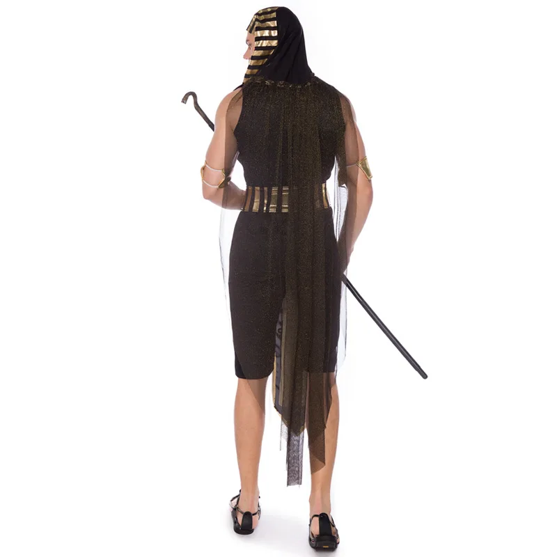 Костюм египетского фараона Тутанхамона для взрослых карнавальный костюм на