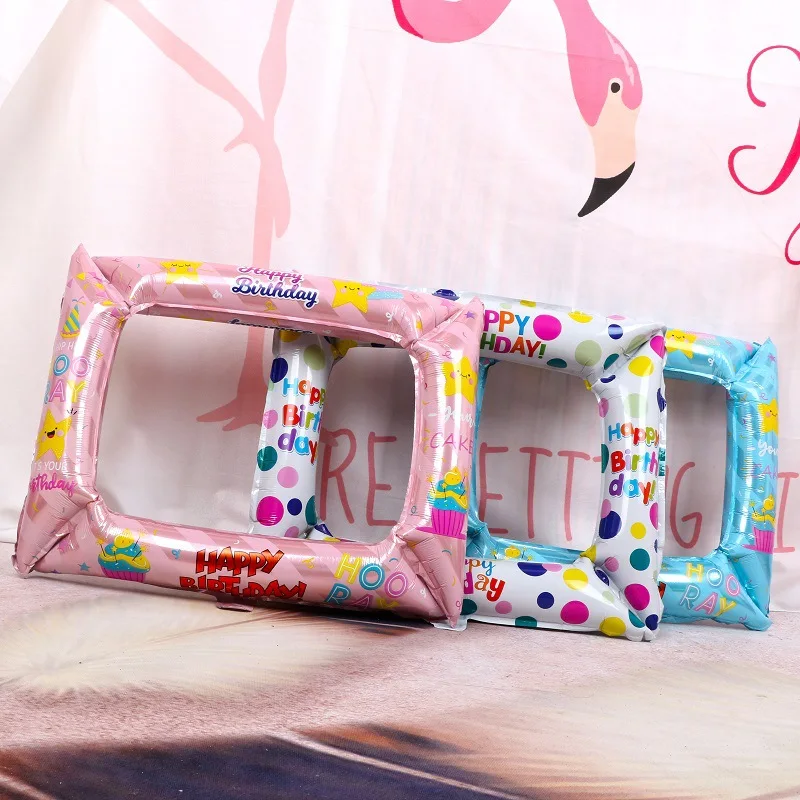 Украшения для дня рождения фотобудки фольгированные воздушные шары на день