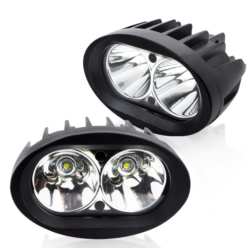 

Safego 20W LED Work Light Spot Beam Car Driving Fog Lamp for Motorcycle Off Road ATV UAZ SUV 4x4 Truck Tractor Boat Wrangler