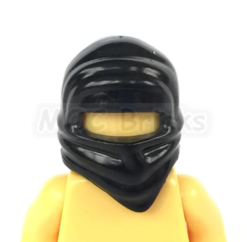 10 шт./лот кубики Moc фигурки шлем головные уборы аксессуары для DIY фигурка часть строительные блоки игрушки для детей куклы - Цвет: 2065A