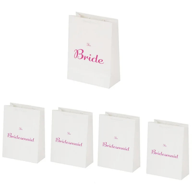 Наборы подарочных сумок для свадебных декораций невесты подружки девичник