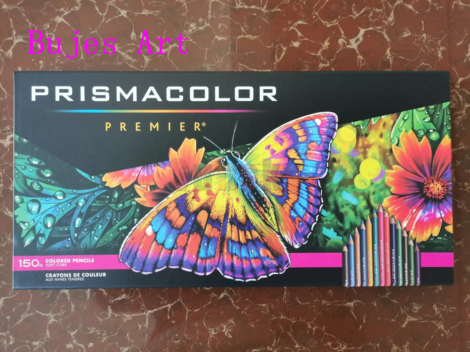 США Prismacolor Premier 150 цвет сырой художественные рисовальные карандаши 3 8 мм жирной