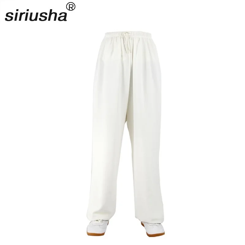 Мужские спортивные штаны многофункциональные в китайском стиле широкие брюки