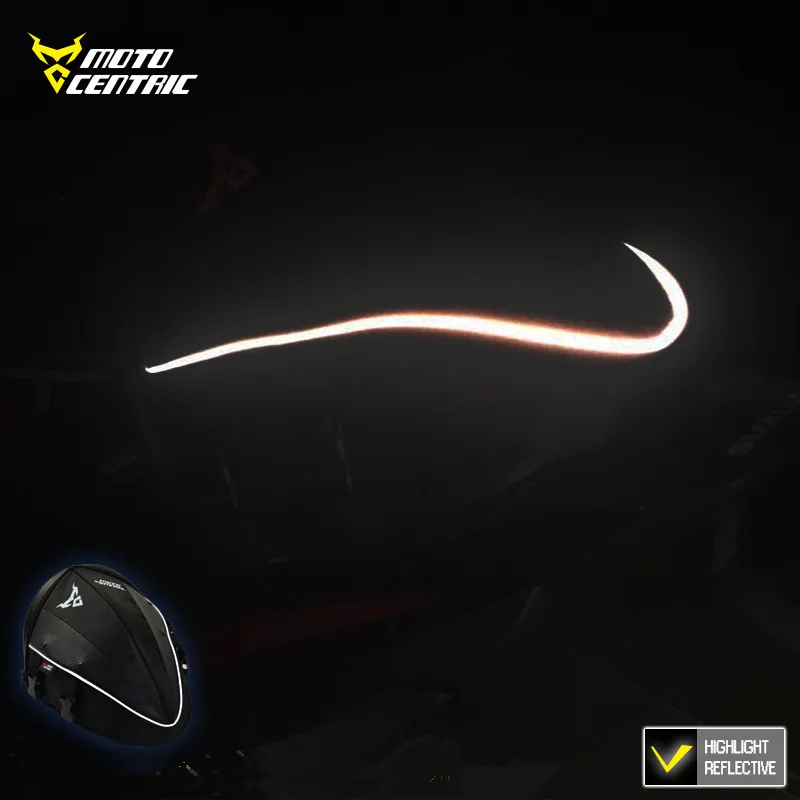 

Motocentric Waterproof Durable High Capacity Motorcycle Tail Bag Rear Shoulder Motor Seat Bag Motorcycle Trunk Storage Shape Bag