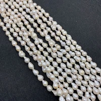 40 pieces of natural pearl loose beads jewelry making white baroque pearl diy bracelet necklace exquisite jewelry accessories
