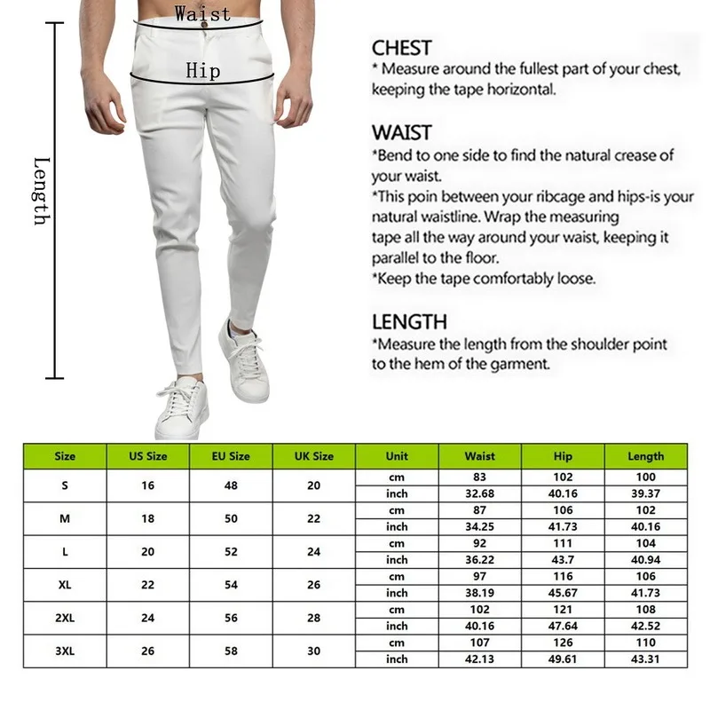 

Men's Classic Solid Color Casual Pants Business Fashion Stretch Black Pencil Pants Cotton Slim Fit Brand Trousers Male Pantalon