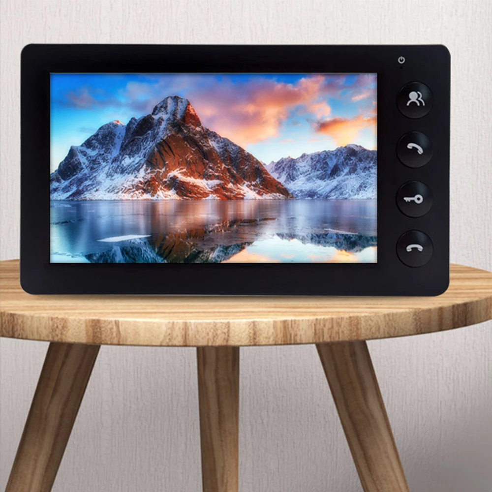 Видеодомофон DragonsView проводной домофон 7 дюймов для дома рабочего дня ночного
