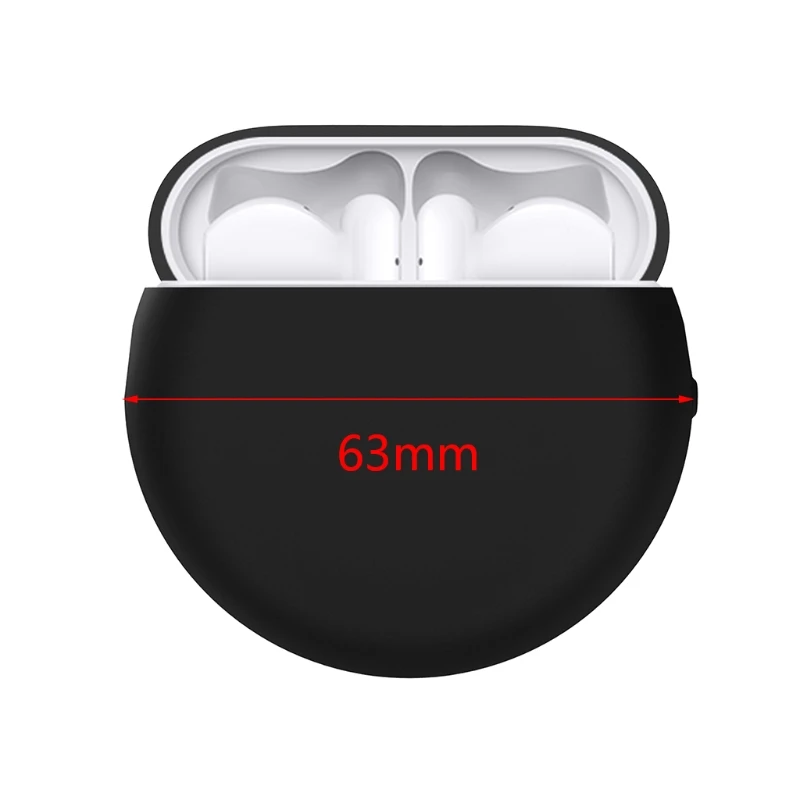 

Case Cover Protective Skin for -HUAWEI FreeBuds 4 Earbuds Charging Case Anti-dust & Shockproof Liquid Silicone Case