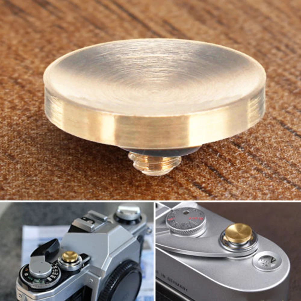1 шт. сменная прочная латунная кнопка спуска затвора аксессуары для камеры Fuji