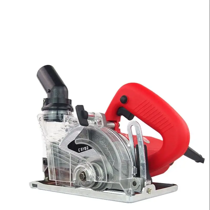 220V 125MM Multifunctional Dust-Free Saw Wood Stone Ceramic Tile Slotting Cutting Machine Marble Electromechanical Circular Saw