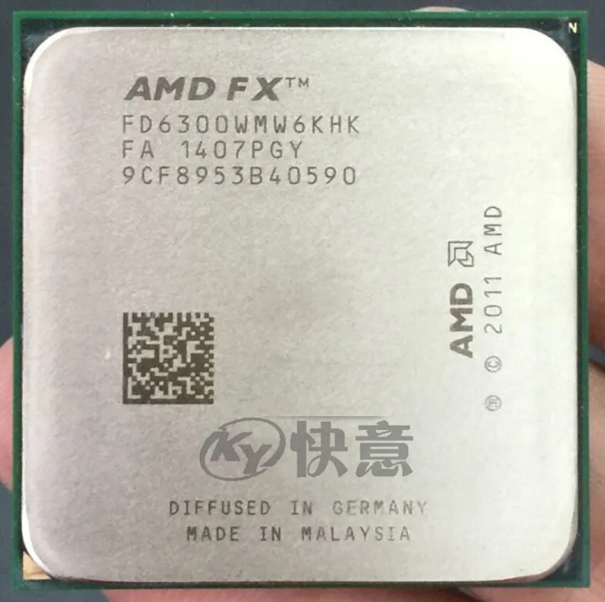 Процессор AMD FX серии 6300 шестиядерный AM3 + лучше чем FX6300 100% рабочий процессор для