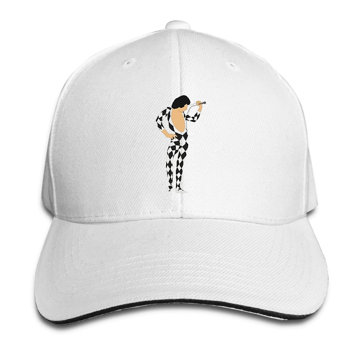 

Бейсболка Freddie Mercury 70s без рукавов, забавная Мужская Женская и мужская кепка R250