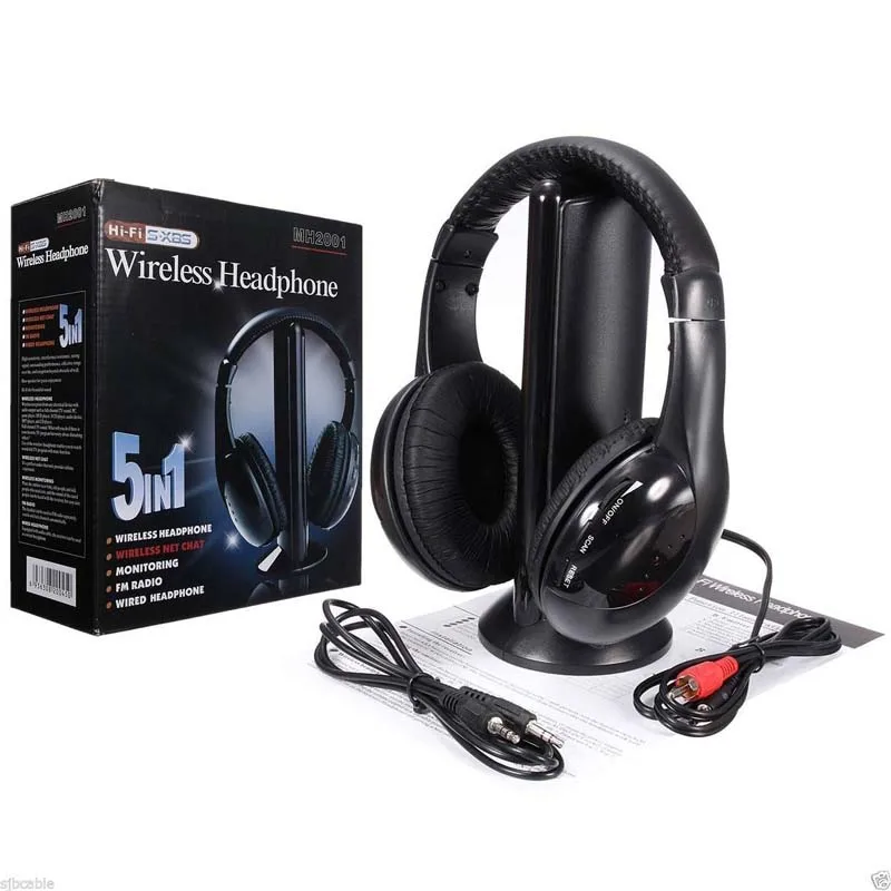 Беспроводные Bluetooth наушники DVD TV MP3 игровые портативные fm-передатчик гарнитура