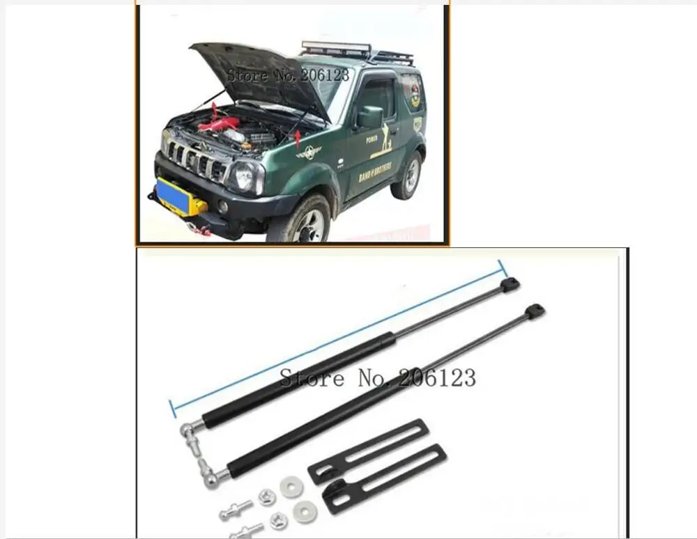 Для Suzuki Jimny Sierra 1998 On широкий автомобильный держатель гидравлический стержень