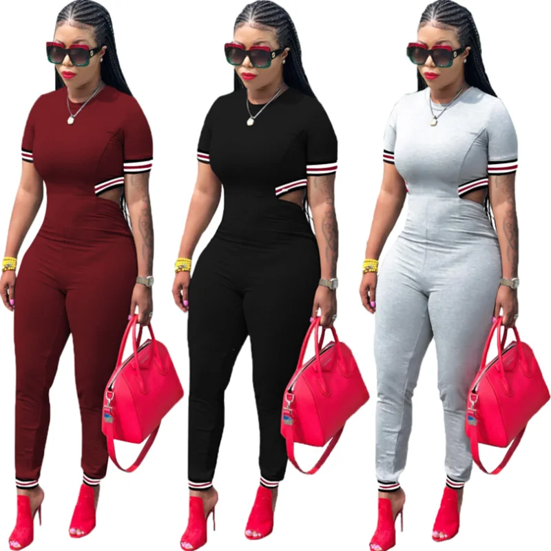 Женский комбинезон Dashiki с коротким рукавом и длинным осенне зимний