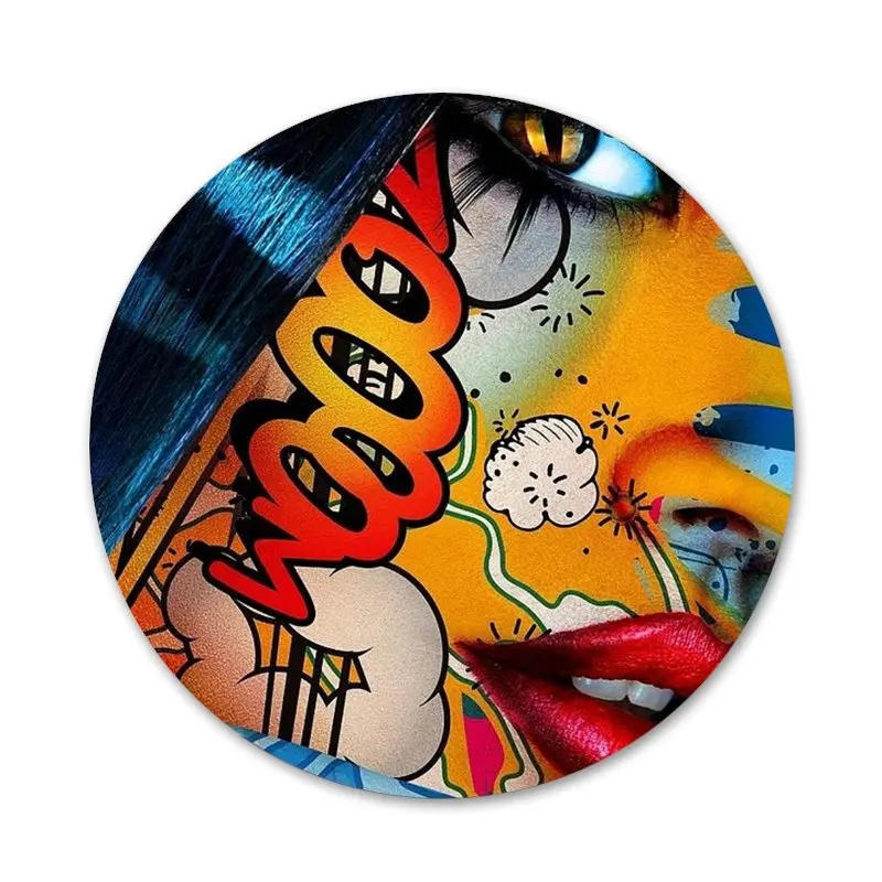 Значки с мексиканскими черепами диаметром 58 мм для фотографий | Дом и сад