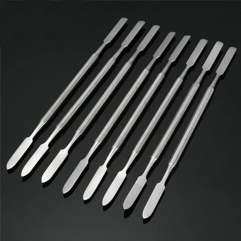 8 шт Нержавеющая сталь смешивания шпатель инструмент Spatuler стержень