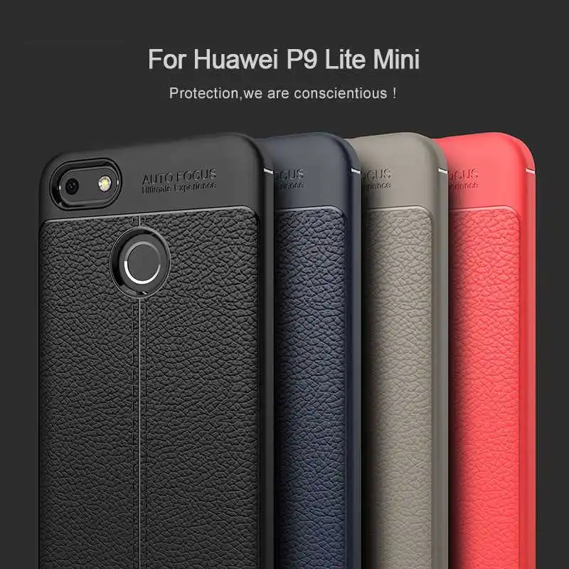 Противоударный мягкий чехол Mokoemi с рисунком личи 5 0 &quotдля huawei P9 Lite Mini для телефона