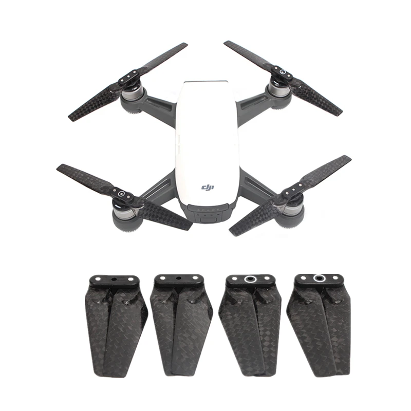 2 пары 4730F углеродное волокно для DJI Spark Propeller быстросъемный пропеллер складное