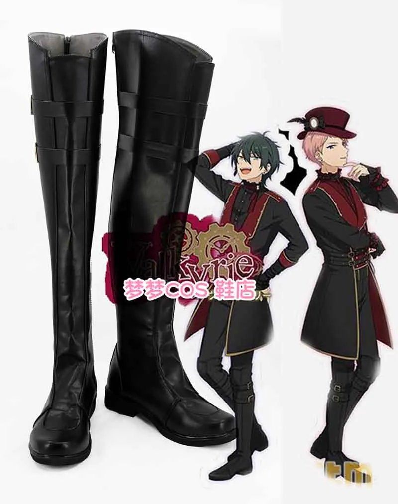 

Ensemble Stars Kagehira Mika Cosplay Shoes Boots Halloween Cosplay Costume Accessory Custom Made