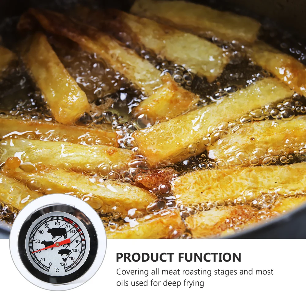 

1Pc Temperature Measuring Tool Barbecue Oven Kitchen Supply White