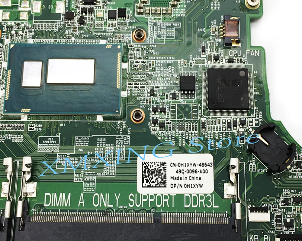FULCOL для DELL INSPIRON 15 7547 материнская плата ноутбука SR1EB I7-4510U DA0AM6MB8E0 CN-0H1XYW 0H1XYW H1XYW