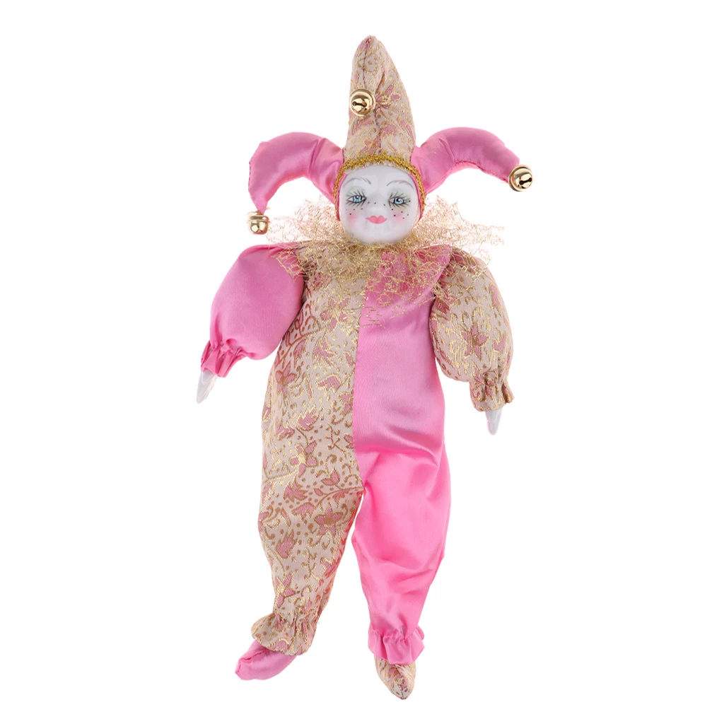 

Prettyia 30cm Ceramic Triangel Doll Eros Doll for Christmas,Valentine Pink
