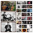 Металлические знаки, рок-музыка, ржавый ВИНТАЖНЫЙ ПЛАКАТ, металлическая железная пластина, картина группы Singer, жестяной знак, клуб, паб, бар, украшение для стен дома