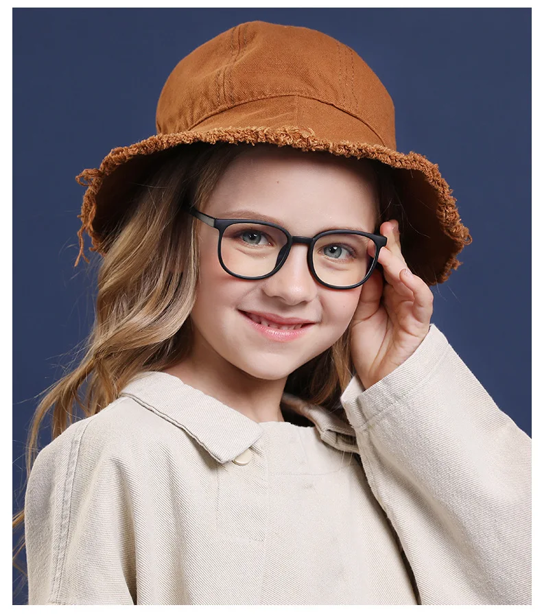 Синий светильник, блокирующие очки, Детская оптическая оправа, прозрачный фильтр для очков, уменьшает цифровое напряжение глаз, игровая UV400